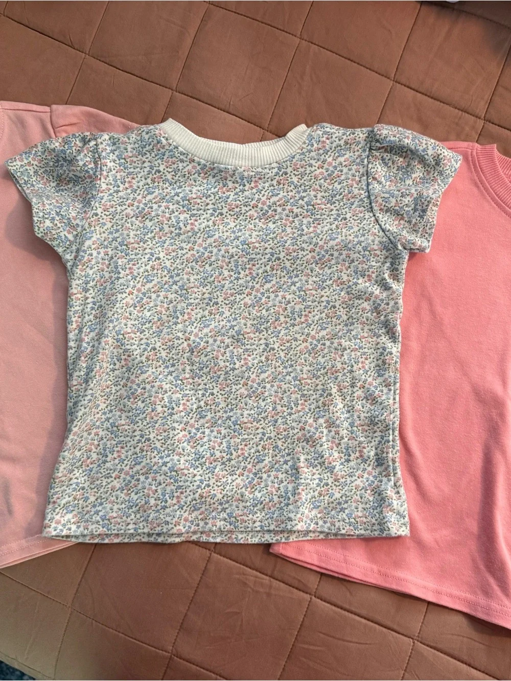 Three Laura Ashley Short Sleeve thin sweater tees- size 4T